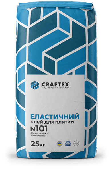 Craftex N101 Еластичний клей для плитки 