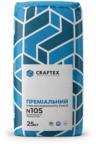 Craftex N105 Клей для керамограніту (гресу) 
