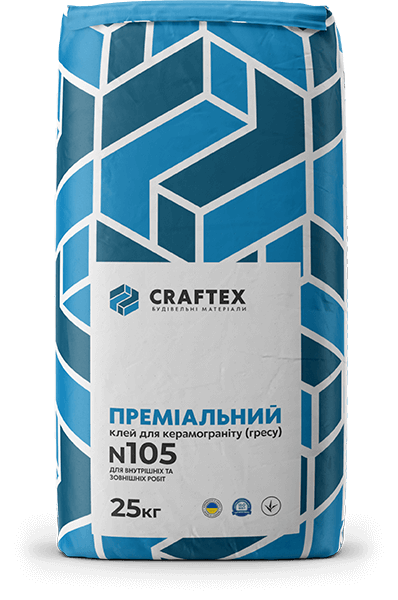 Craftex N105 Клей для керамограніту (гресу) 