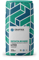 Craftex N110 Монтажний клей для пінопласту і мінвати 