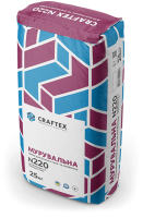 Craftex N220 Суміш для мурування - клей для газоблоків та піноблоків