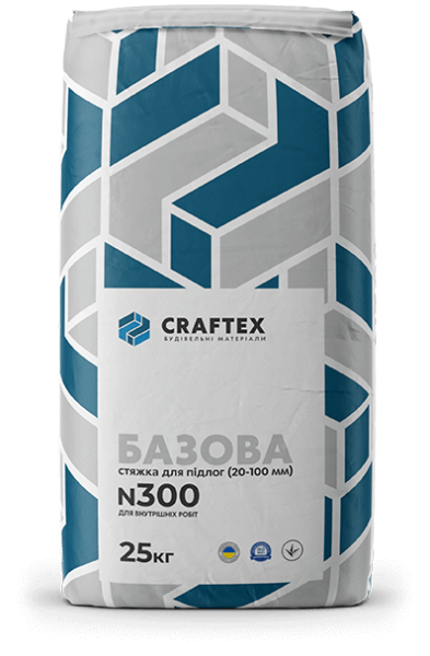 Craftex N300 Базова стяжка для підлог (20 -100 мм) 